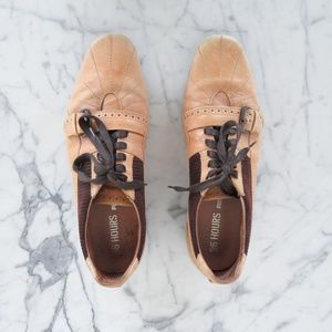 Neil Barrett x Puma 96 Hours Tan Leather Brogue